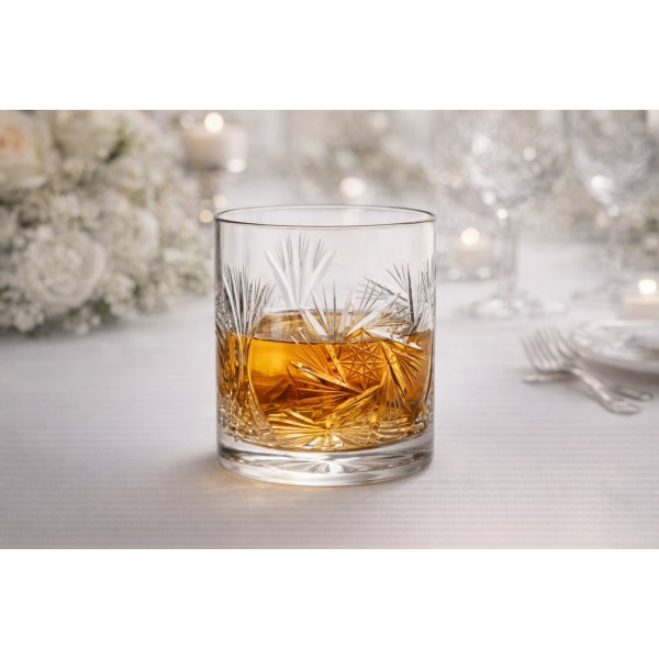Szklanka kryształowa do whisky 350 ml