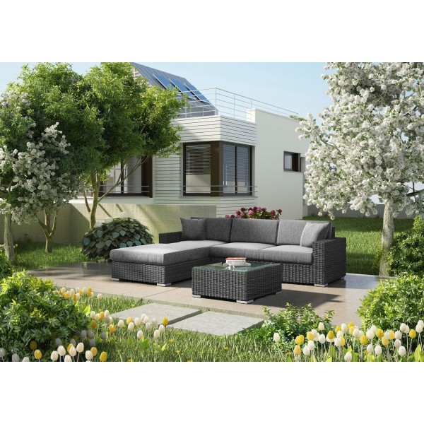 Meble ogrodowe MILANO I Royal (szary)