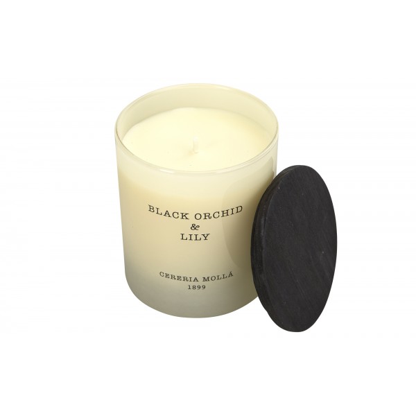 Świeca zapachowa 230 gr Premium Black Orchid and Lily