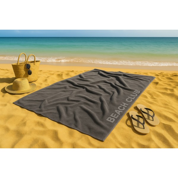 Ręcznik plażowy 100x180 cm Beach Club flanel 740