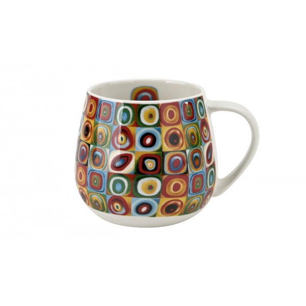 Kubek baryłka SQUARES WITH CIRCLES W.Kandinsky