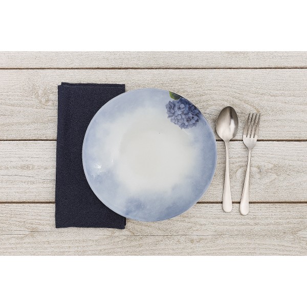 Talerz głęboki 21 5 cm Hortensja BLue 643KJ/9202