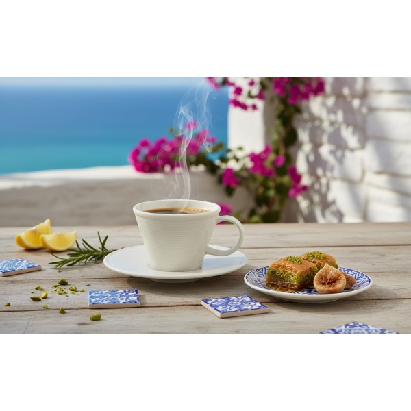 Filiżanka do espresso 90 ml + spodek Alumilite