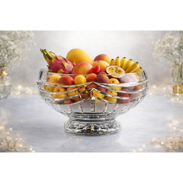 Owocarka kryształowa 25 cm Zawiercie 823-1384