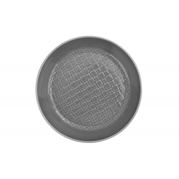 Talerz głęboki 20cm Marrakesz szary K1