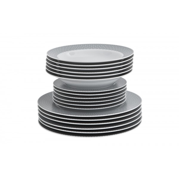 Komplet talerzy 6/18 Flamenco