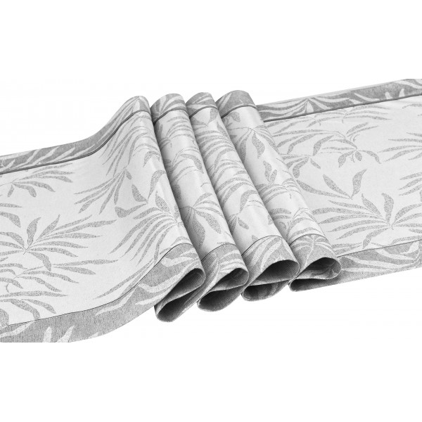 Bieżnik POLONIA 50x150 cm srebrny