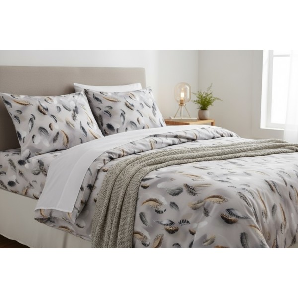 Pościel satynowa 155x200 cm Bernadette 1031/810 satin de luxe