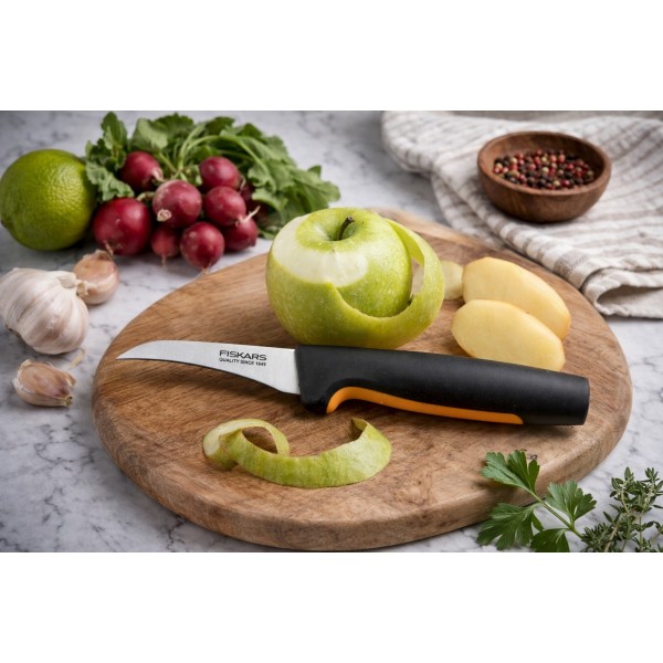 Nóż do skrobania zagięty Fiskars 7 cm