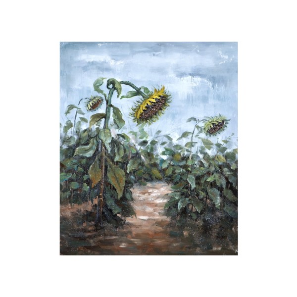 Obraz na płótnie 100x120cm Słoneczniki