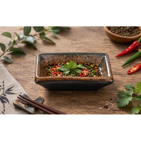 Dip ceramiczny 8 cm Ondes miseczka do dipów