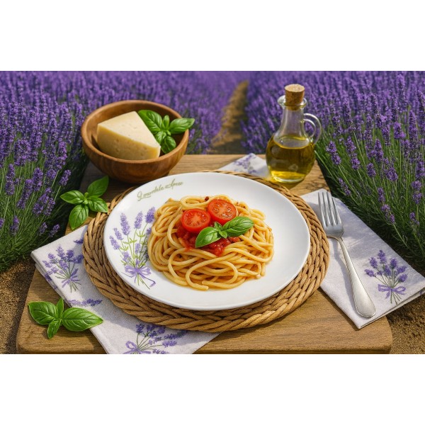 Talerz płytki 20 5 cm Boss Lawenda