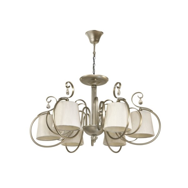 Lampa wisząca kryształowa Samba 4974/6CP