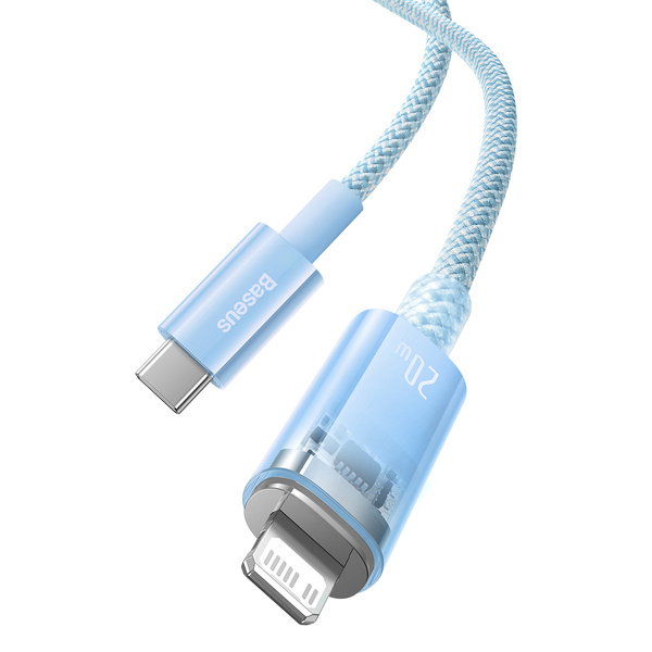 Zdjęcia - Kabel BASEUS Explorer Series |  USB-C - Lightning Power Delivery 20W 1m CAT 