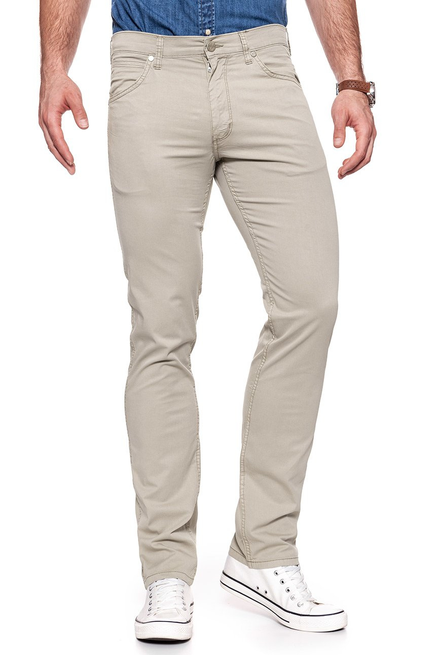 WRANGLER SPODNIE MĘSKIE GREENSBORO CAMEL WASHED W15QMM49J 112126986