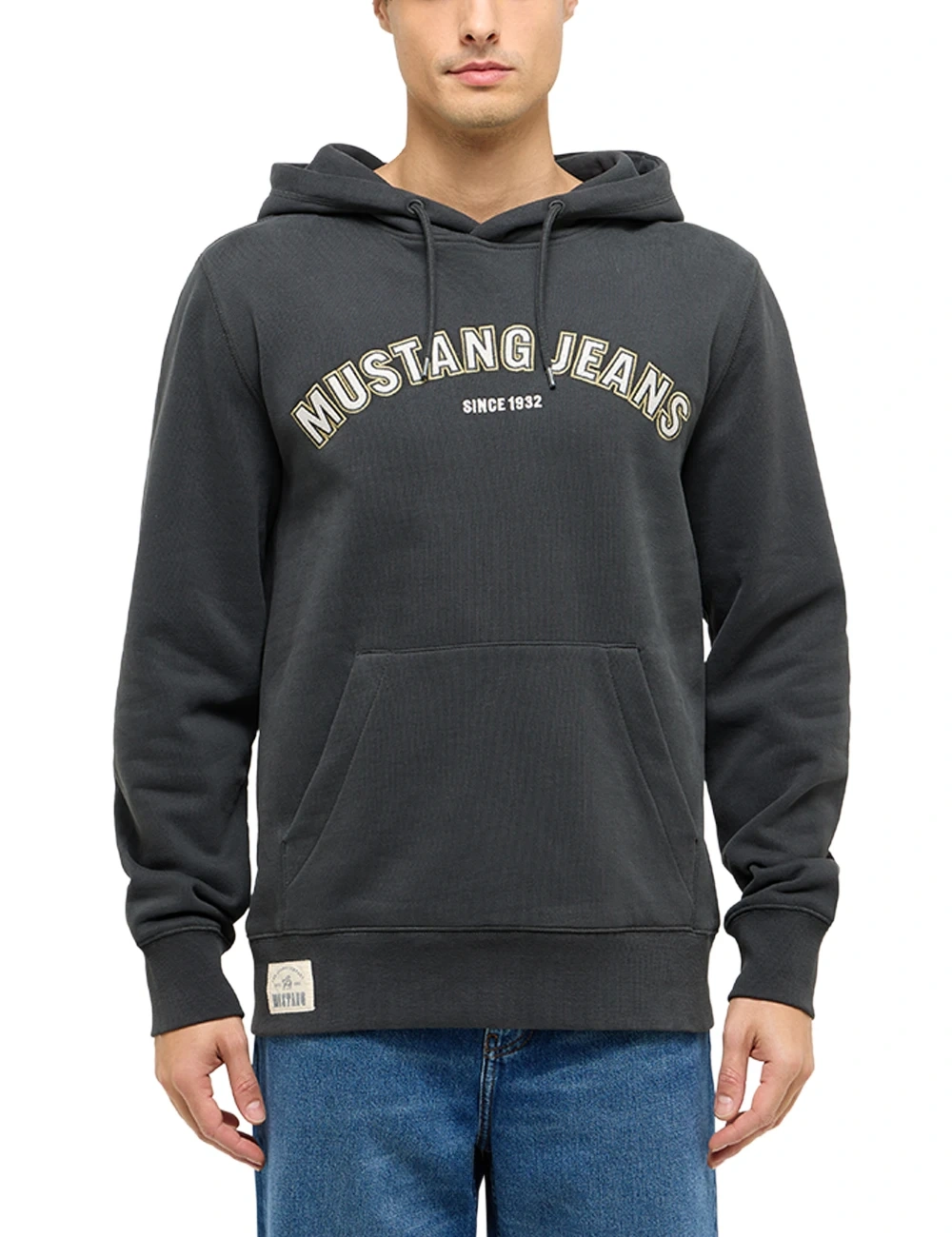 Męska Bluza Nierozpinana Mustang Style Eden Pirate Black 1017554 4088
