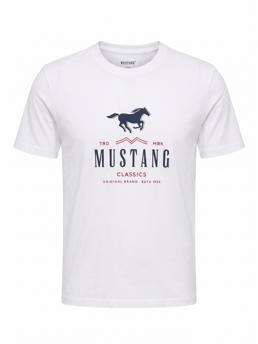 Męski T-Shirt Mustang Style Austin Bright White 1017270 2007
