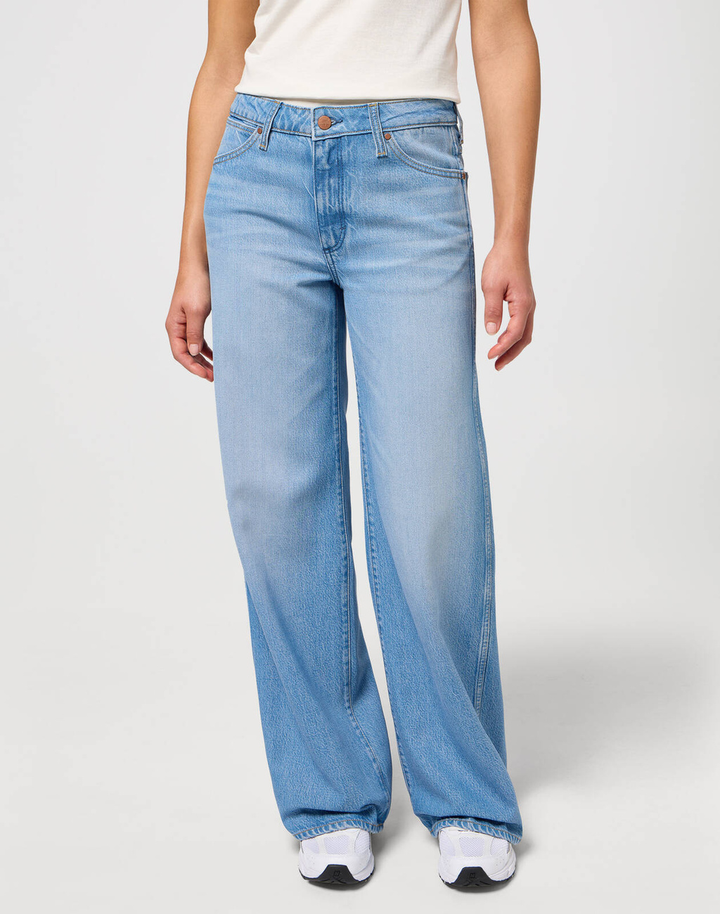 DAMSKIE SPODNIE WRANGLER WORLD WIDE BETTY BLUE 112352329