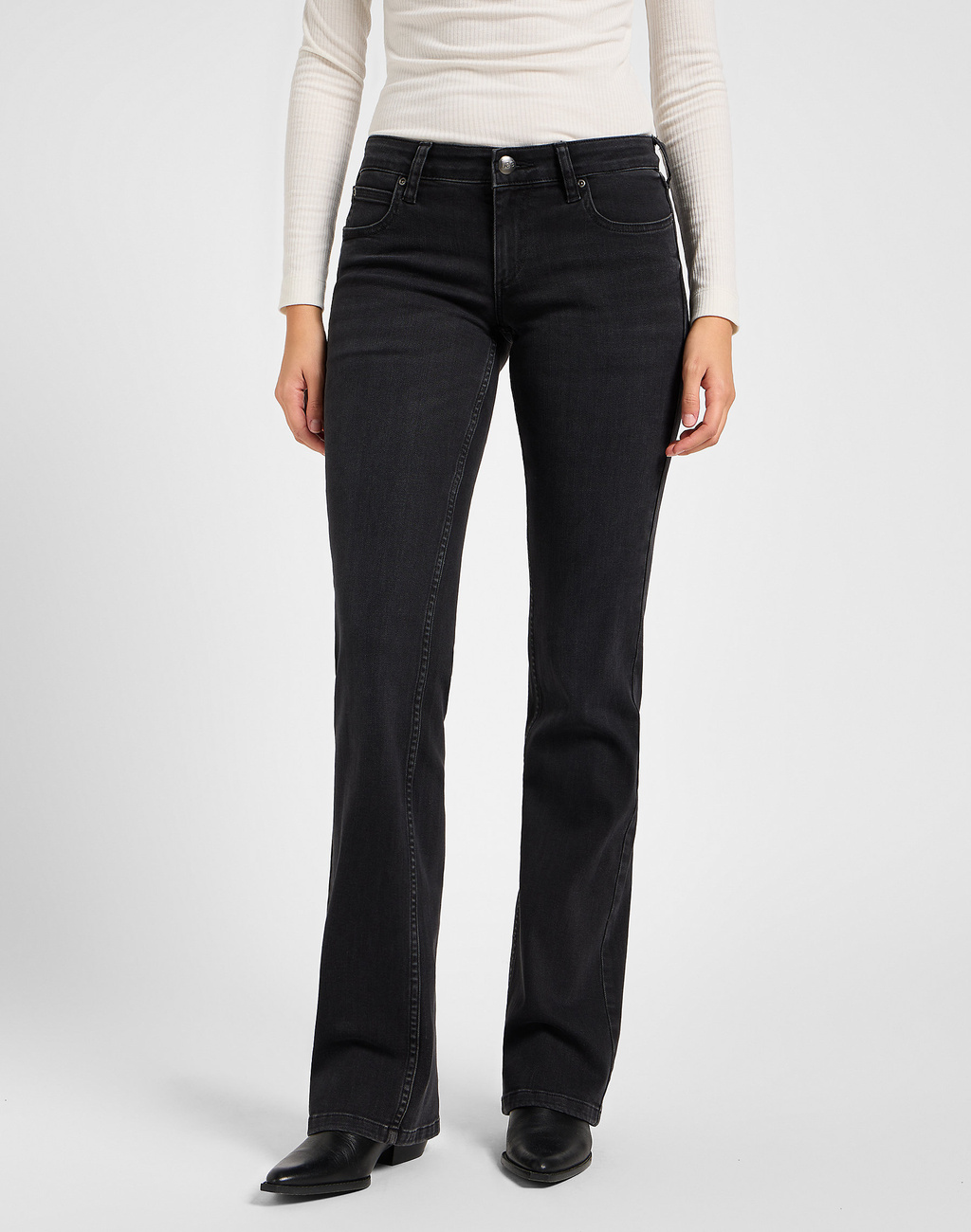 DAMSKIE SPODNIE LEE JESSICA TRUE TO BLACK c 112355548