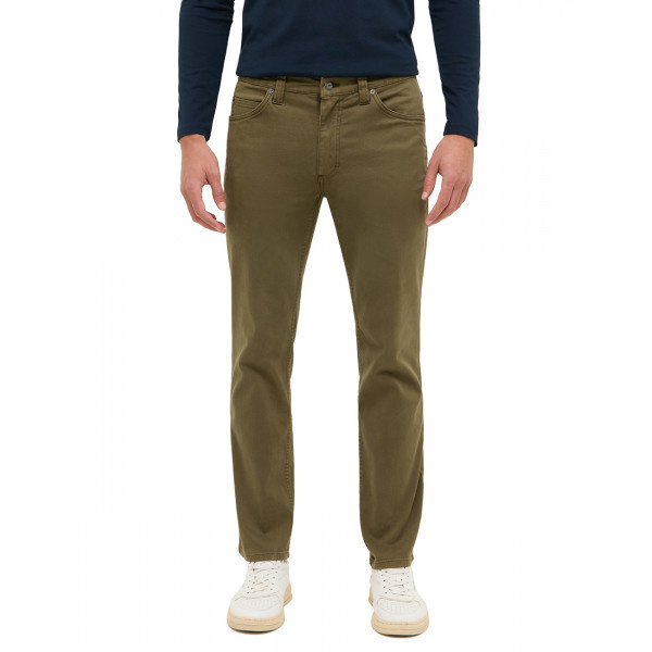 Męskie Spodnie Jeansowe Mustang Style Tramper Straight Ivy Green 1016828 6421