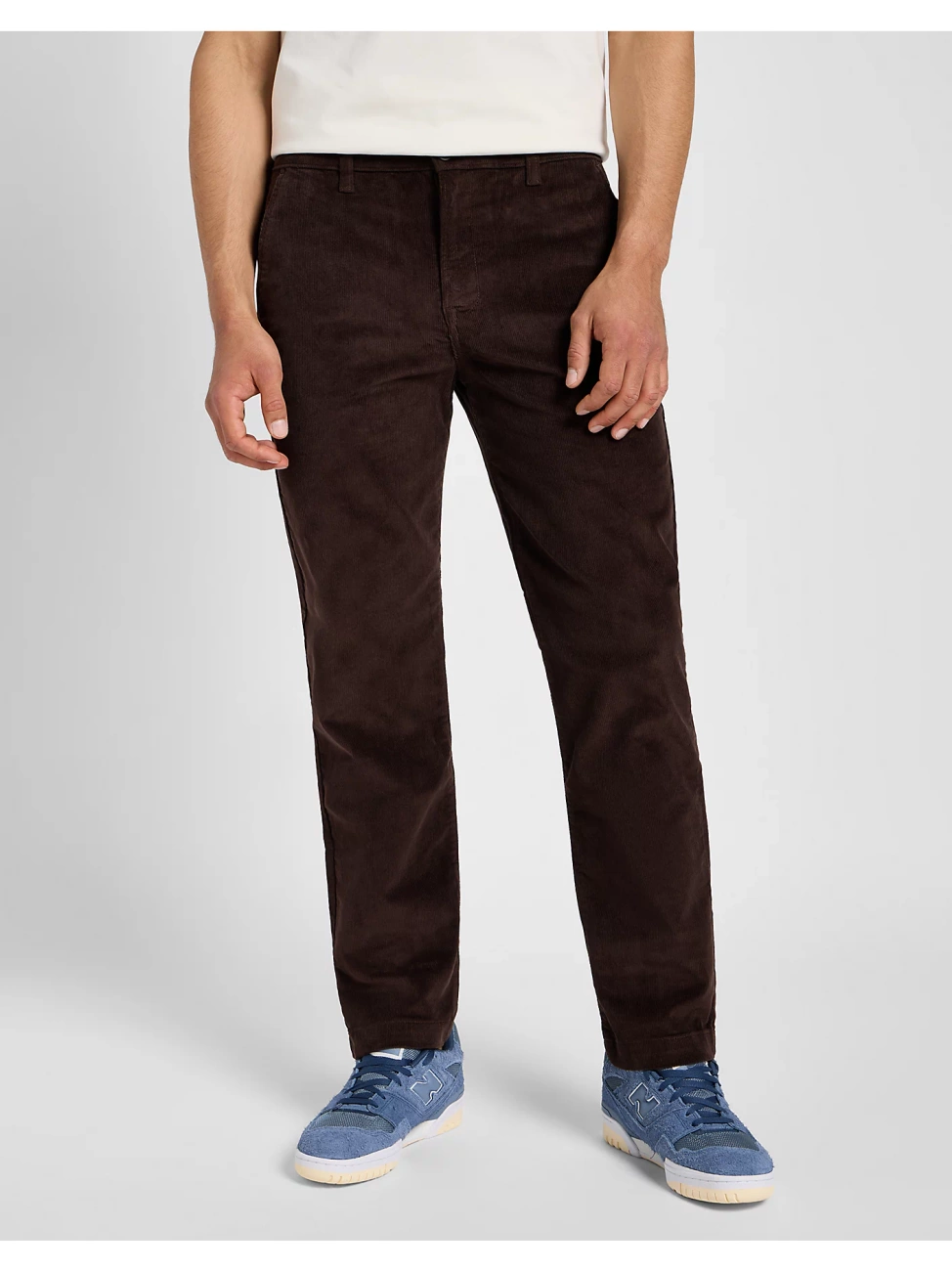 LEE MĘSKIE SPODNIE MATERIAŁOWE REGULAR CHINO ESPRESSO 112355776 L71F007765