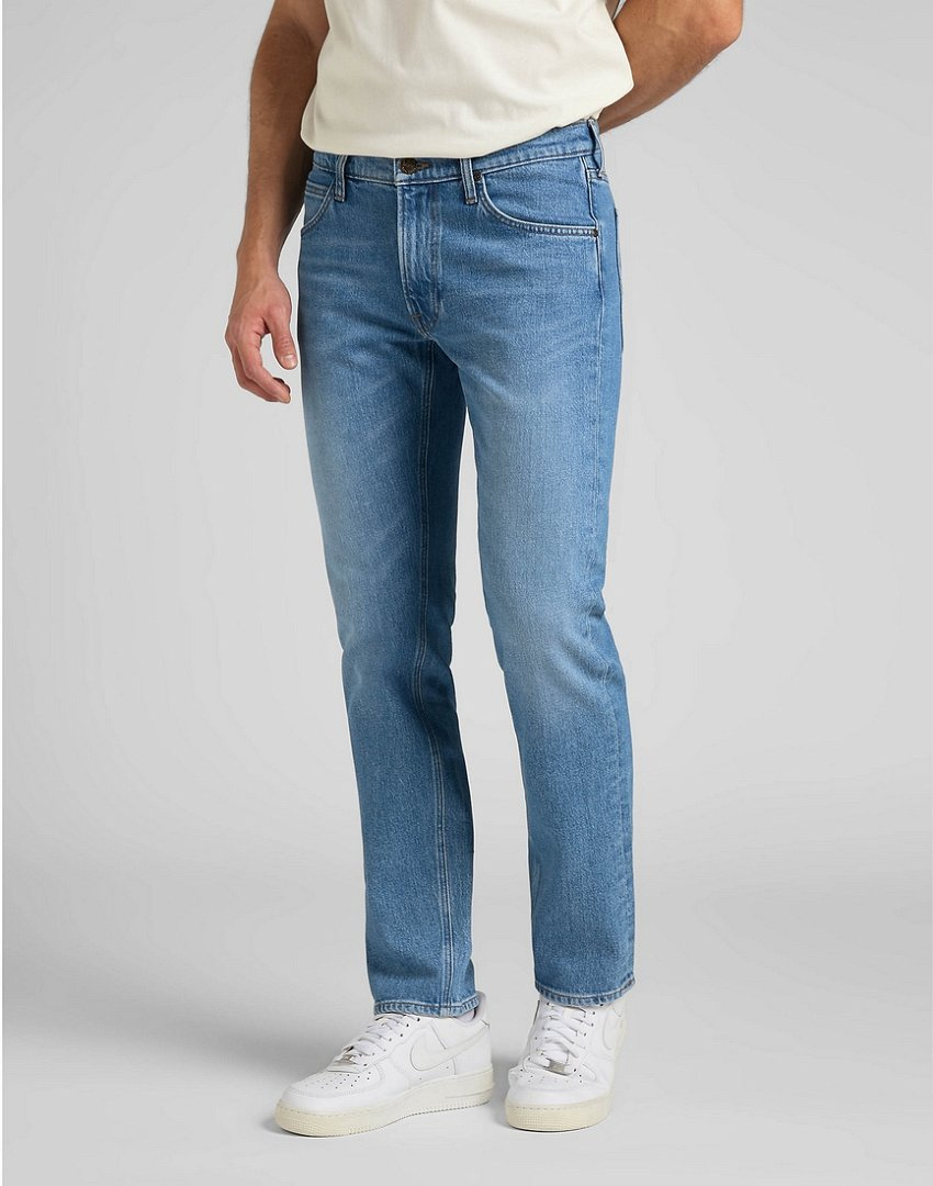 LEE DAREN ZIP FLY MĘSKIE SPODNIE JEANSOWE WORKER LIGHT L707MWF 112322221