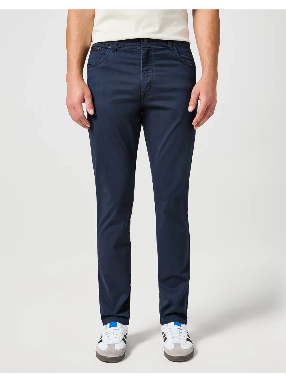 WRANGLER MĘSKIE SPODNIE JEANSOWE TEXAS SLIM DARK NAVY 112358037 W12S012239