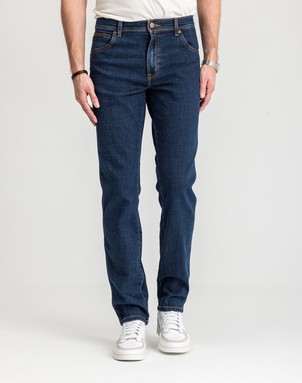 WRANGLER TEXAS SLIM MĘSKIE SPODNIE JEANSOWE CROSS GAME W12S8311U 112126497