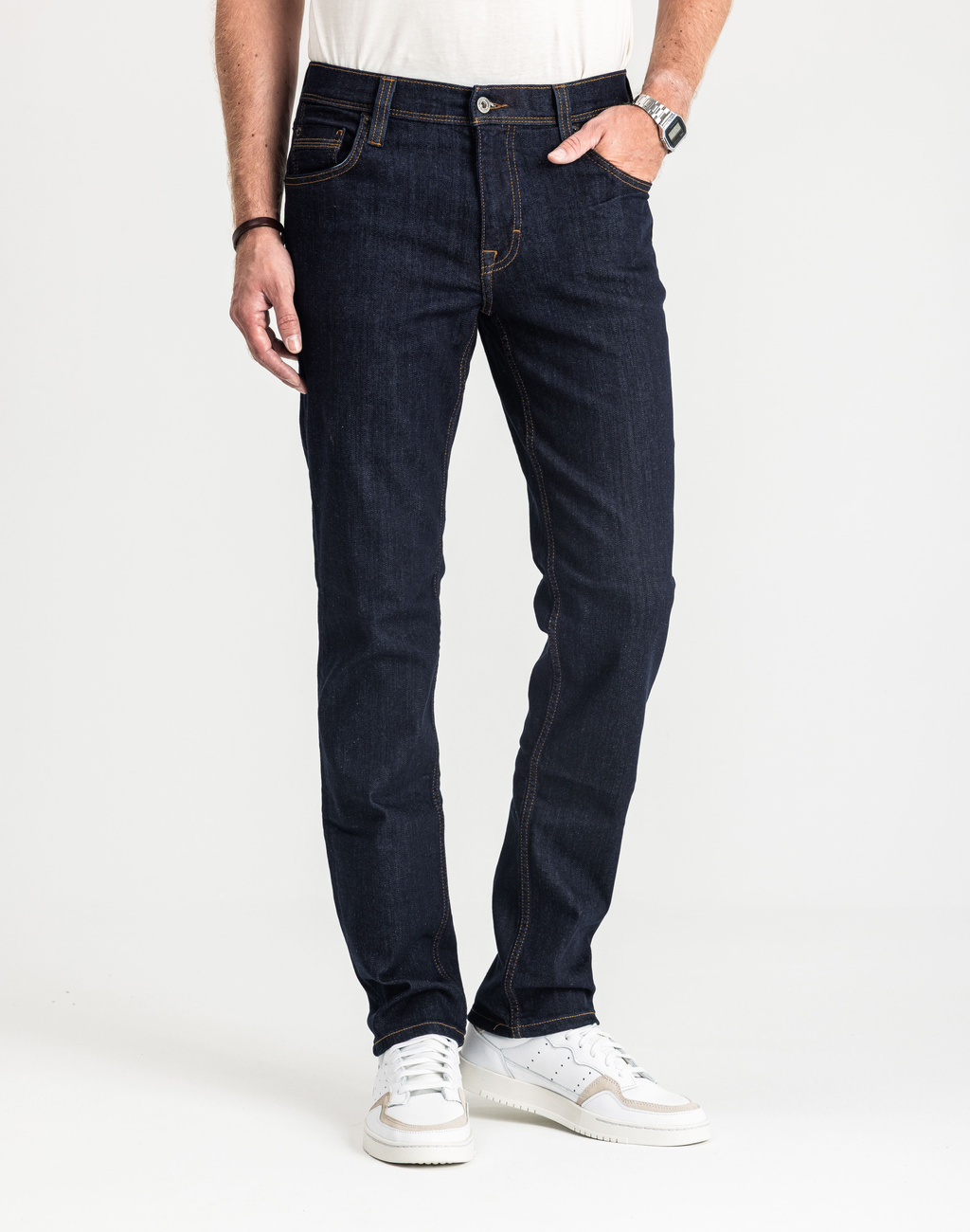 MUSTANG WASHINGTON STRAIGHT MĘSKIE SPODNIE JEANSOWE JEANSY DŻINSY DENIM BLUE 1015351 5000 940