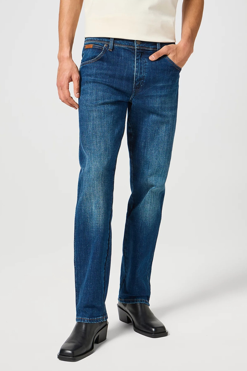 WRANGLER MĘSKIE SPODNIE JEANSOWE TEXAS AZURE FADE 112356864 W121017435
