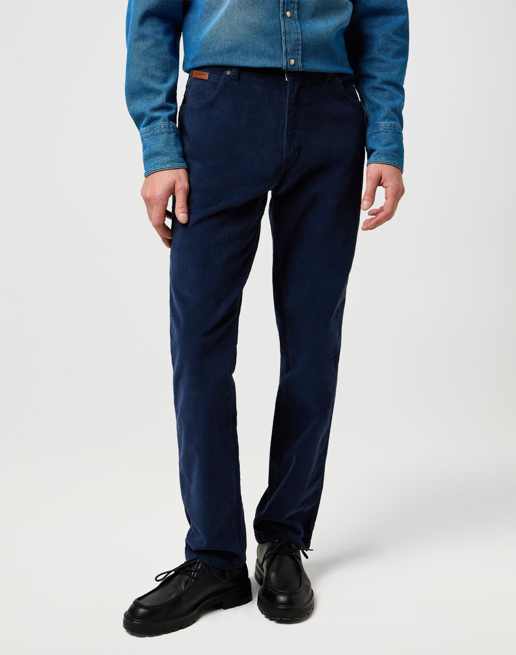 MESKIE SPODNIE WRANGLER TEXAS SLIM MOOD INDIGO 112370862