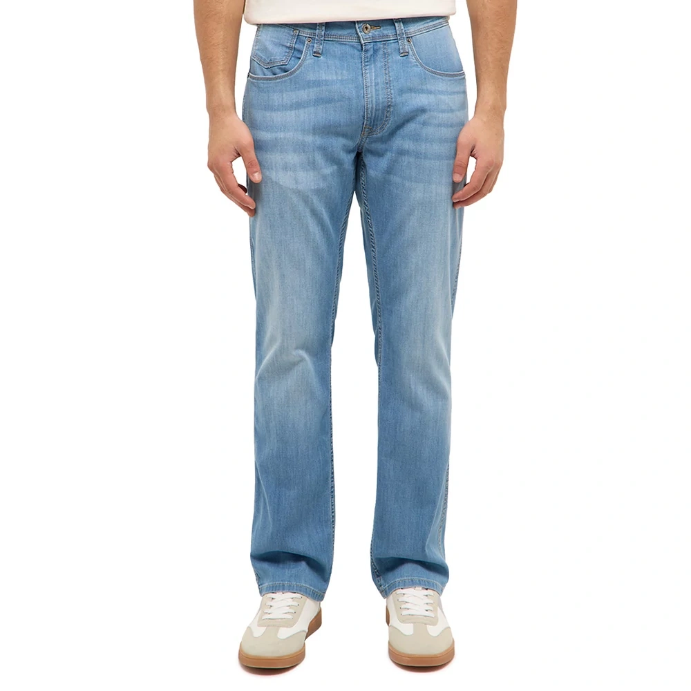Męskie Spodnie Jeansowe Mustang Style Tramper Straight ULW Denim Blue 1017441 5000 403