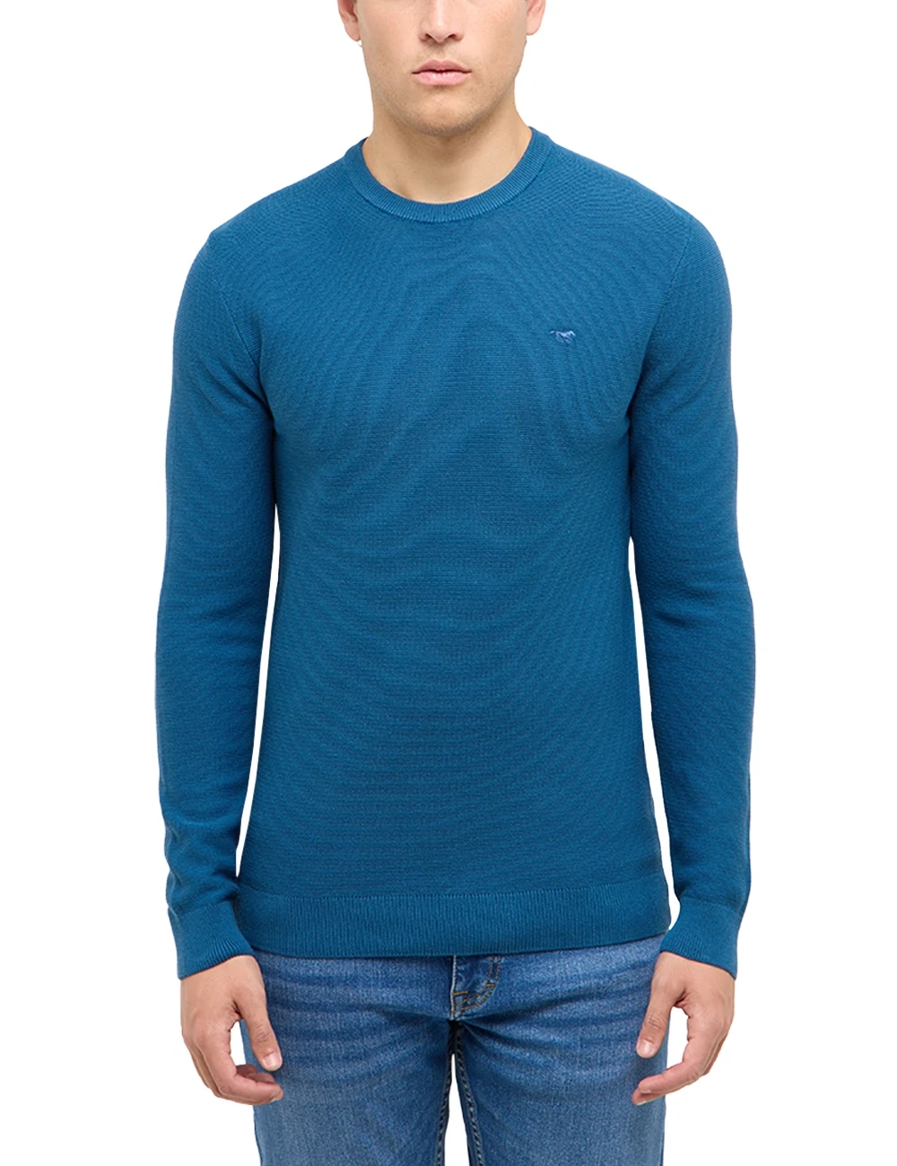 Męski Sweter Mustang Style Elliot Dark Blue 1017412 5232