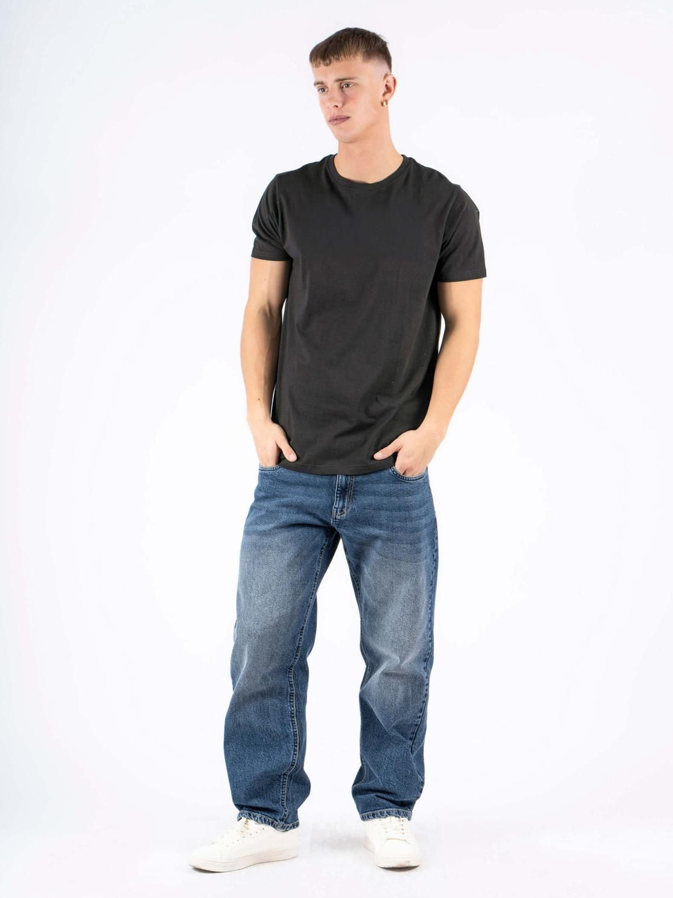 Męskie Spodnie Jeansowe Marcus Jason 2228 Jeans Vintage Blue Used 14-200319