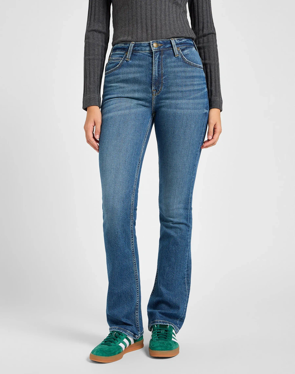 DAMSKIE SPODNIE LEE BREESE BOOT VALIANT BLUE 112355273