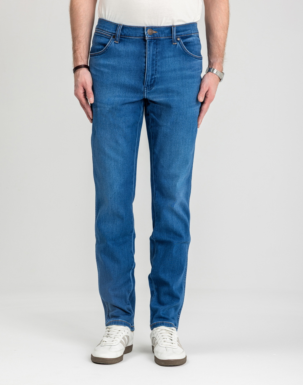 WRANGLER RIVER MĘSKIE SPODNIE JEANSOWE JEANSY DŻINSY RUSTIC W112361300