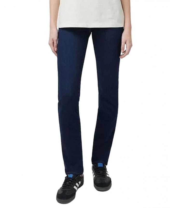 DAMSKIE SPODNIE WRANGLER SLIM DARK WASH 112352574