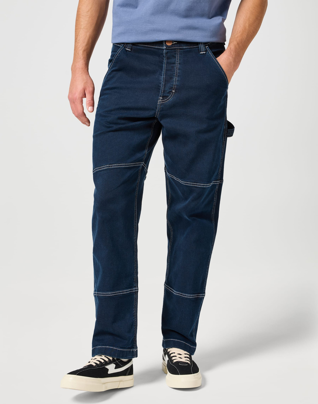 MESKIE SPODNIE WRANGLER CASEY JONES UTILITY MIDNIGHT 112356847
