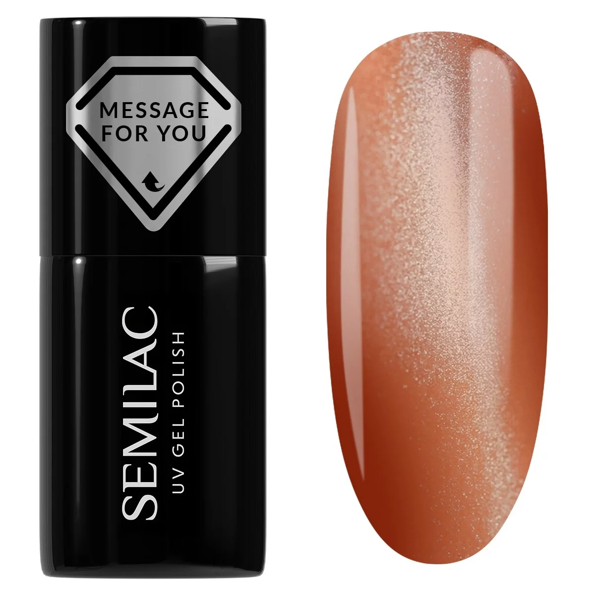 Semilac 734 Semilac Lakier Hybrydowy Toffee Jelly Gloss