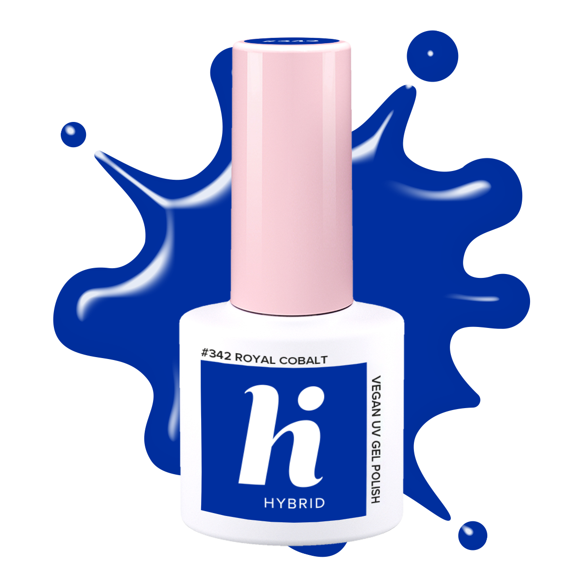Semilac #342 hi hybrid lakier hybrydowy Royal Cobalt
