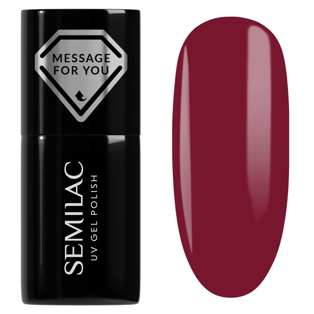 Semilac 737 Semilac Lakier Hybrydowy Beet the Look