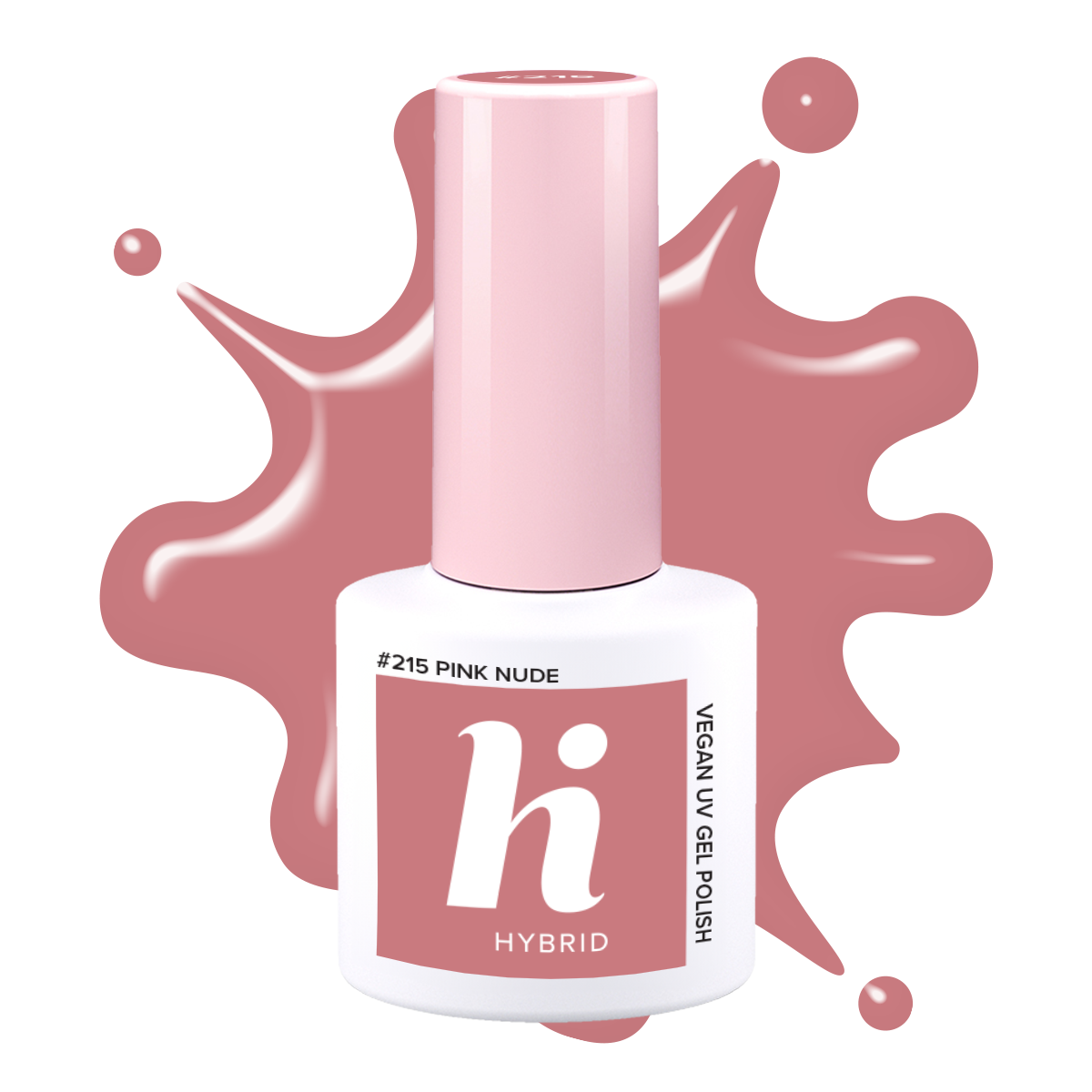 Semilac #215 hi hybrid lakier hybrydowy Pink Nude
