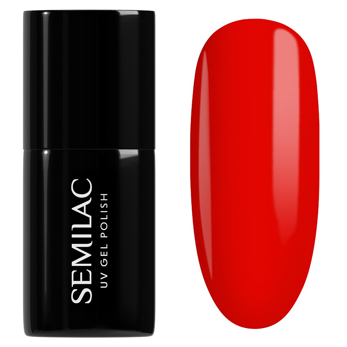 Semilac 317 Semilac Lakier Hybrydowy Neon Red