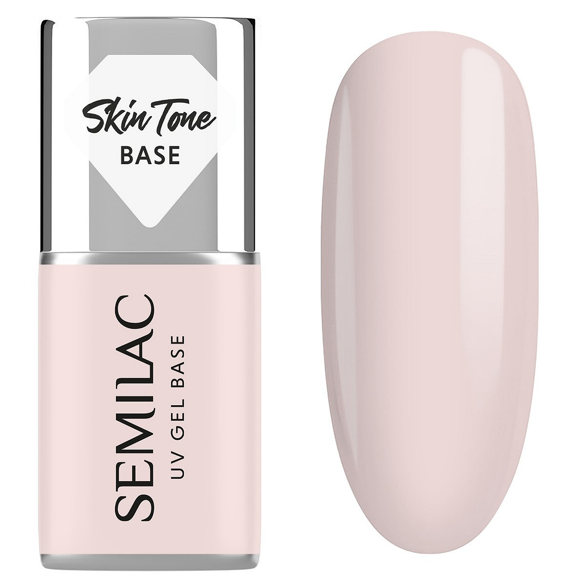 Semilac Baza do lakierów hybrydowych Skin Tone Cover Base Écru