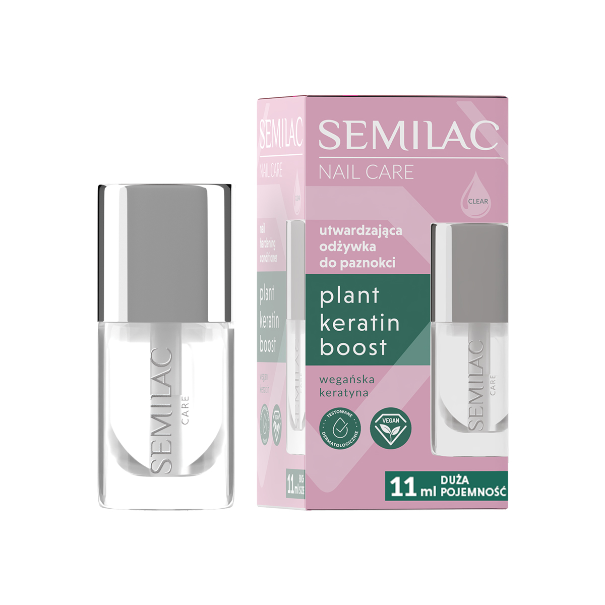 Semilac Odżywka utwardzająca do paznokci Plant Keratin Boost