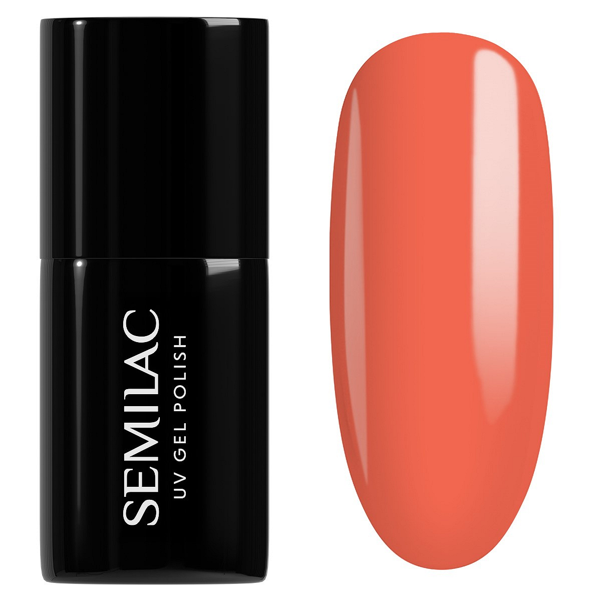 Semilac 934 Semilac lakier Hybrydowy Bittersweet Orange