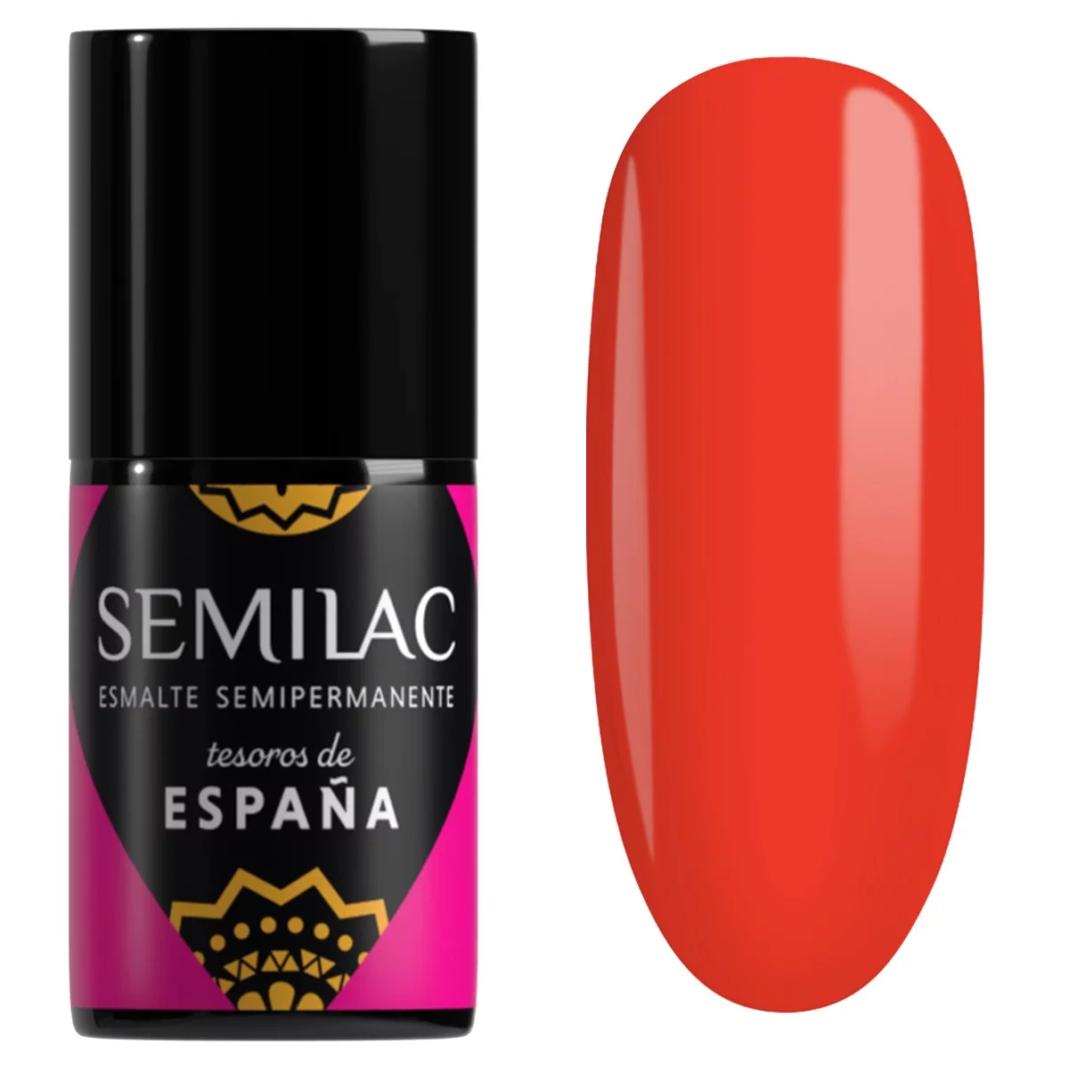 Semilac 476 Semilac Lakier hybrydowy Coral Mediterráneo