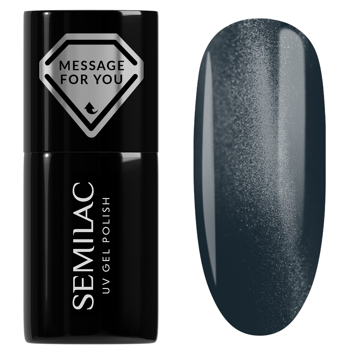 Semilac 739 Semilac Lakier Hybrydowy Teal Jelly Gloss