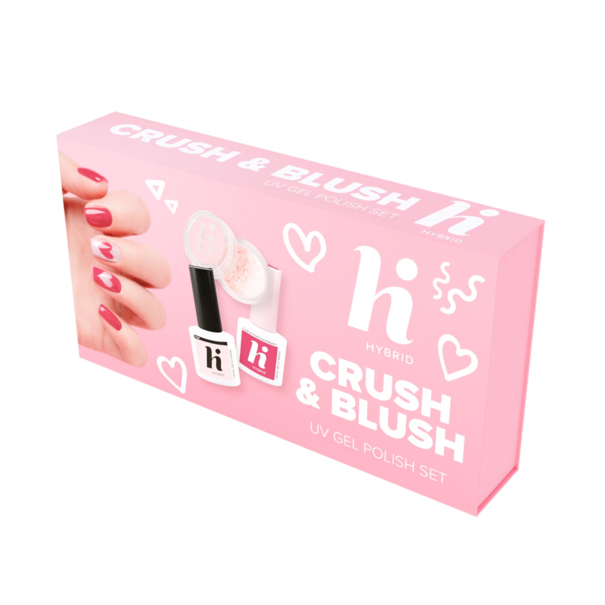 Semilac Hi hybrid Crush & Blush set