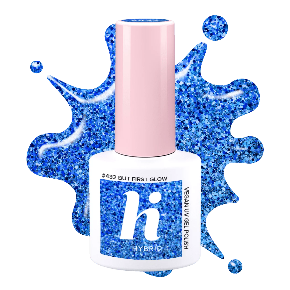 Semilac #432 hi hybrid lakier hybrydowy But first, Glow